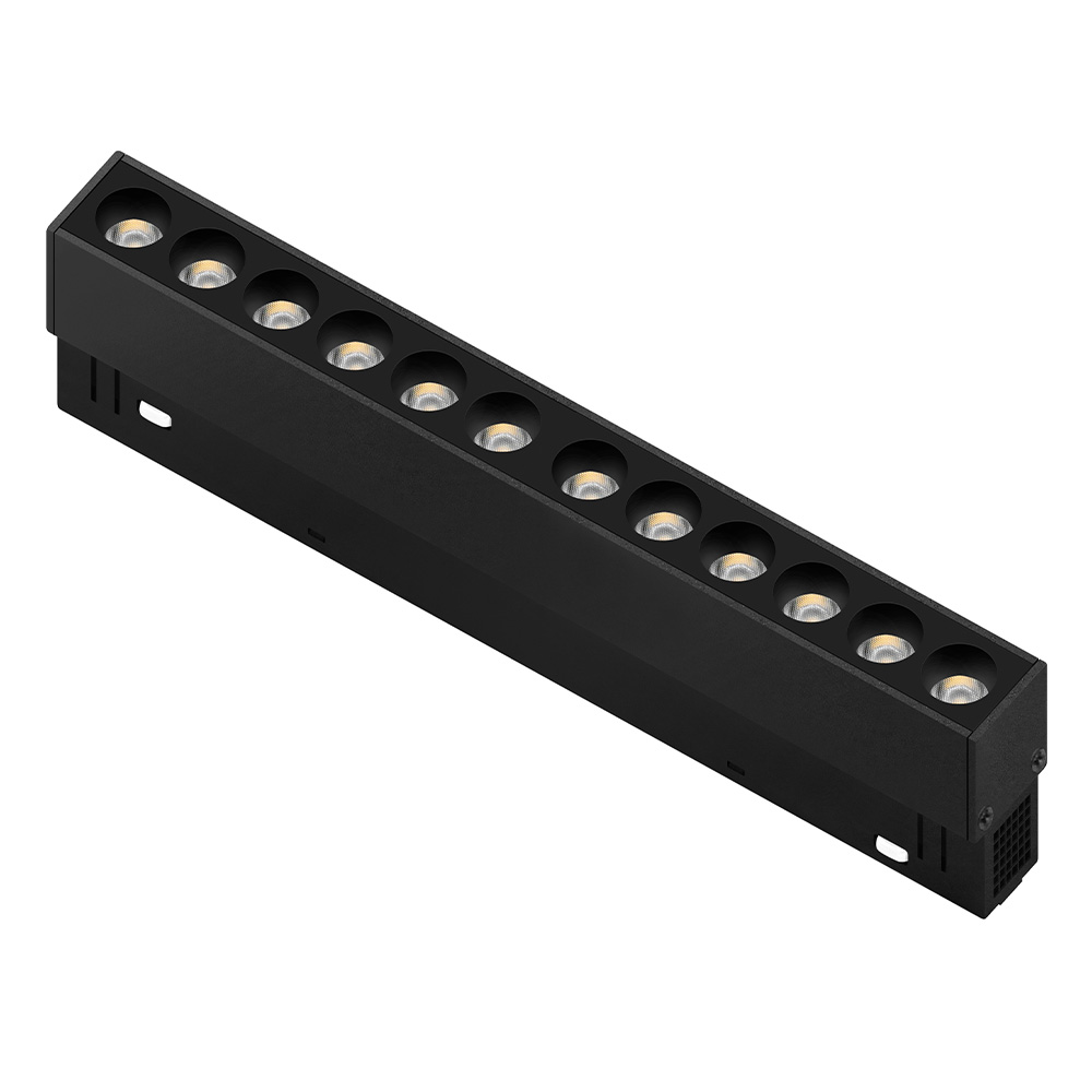 Трековый светильник Grille LX20-12T 12W 3000K 36° 48V CRI≥90 IP20 черный