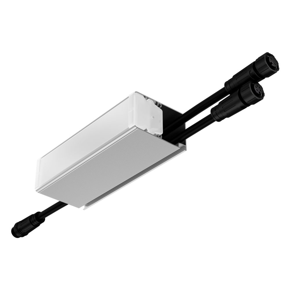 Модерн Флэт 2 130мм (18Вт/м) 24В DC 1 пикс. RGBW DMX CRI80 4000К Опал (Профиль, транзитное штепсельное соединение)