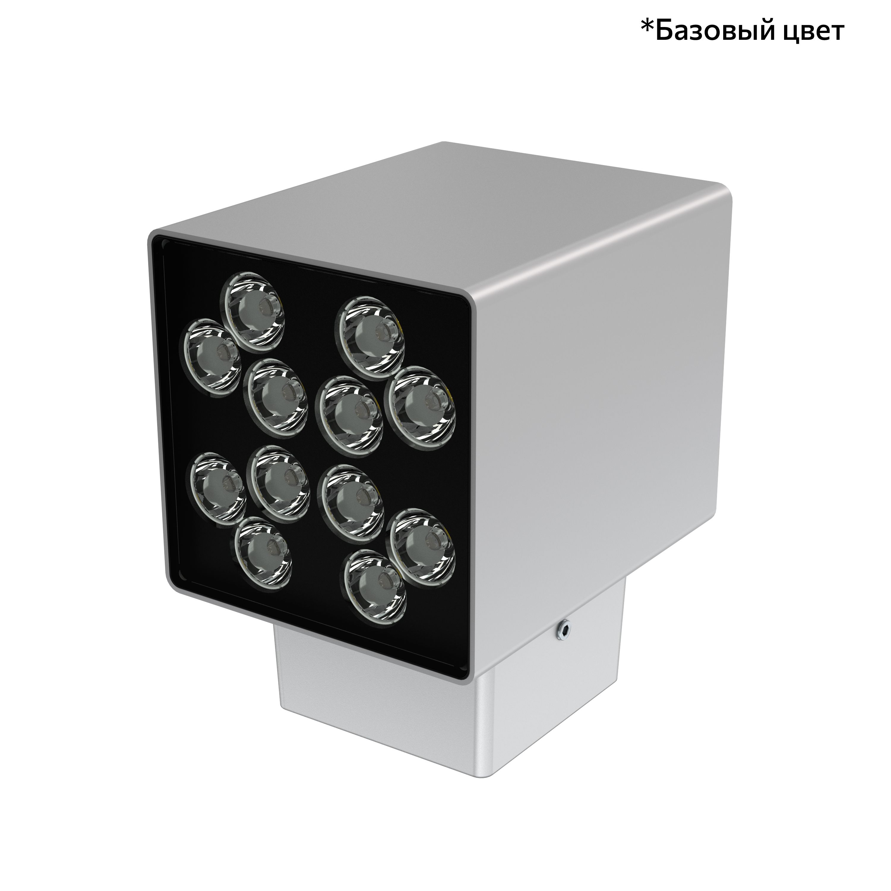 Акцент Куб 24 CRI80 4000К 10х65° Скрытый монтаж