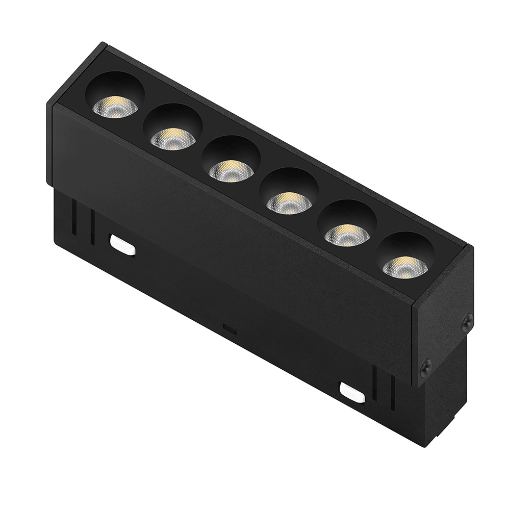 Трековый светильник Grille LX20-6T 6W 3000K 36° 48V CRI≥90 IP20 черный