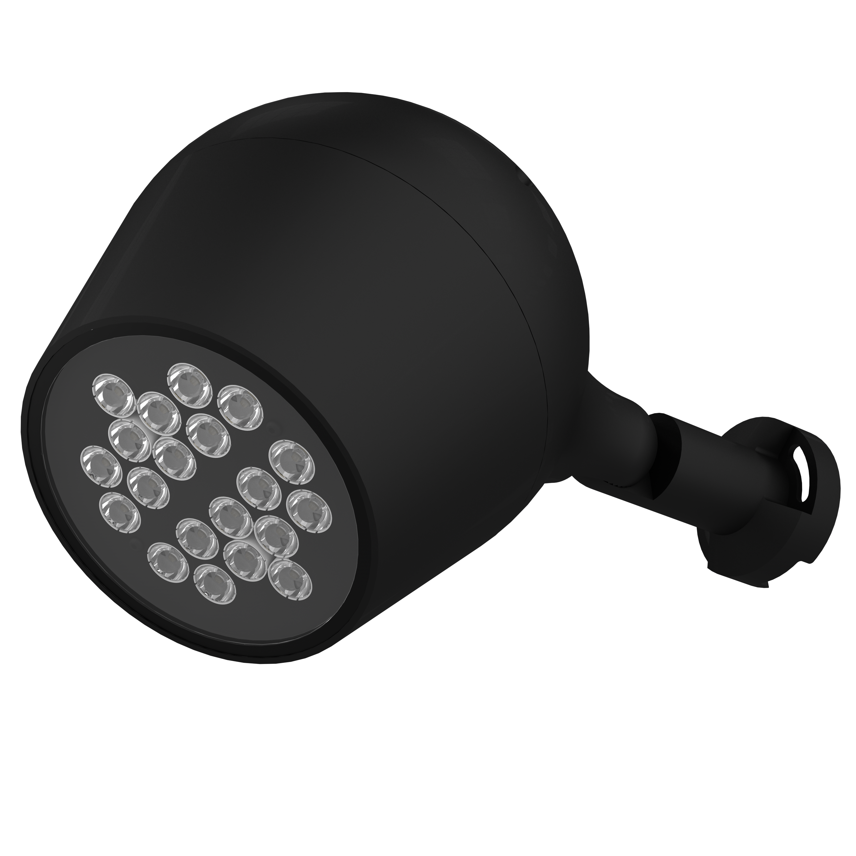 Шелл 40 M CRI70 5000К 10° Поворотный кронштейн