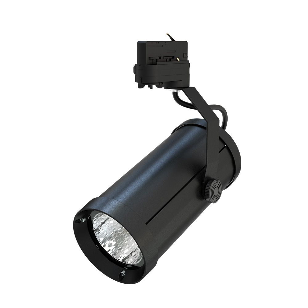 Акцент Трек 30 Р CRI80 4000К 60° RAL9005 Муар